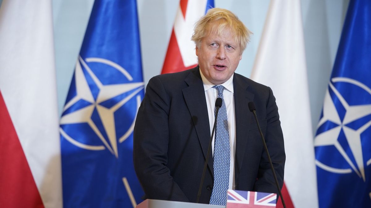 Rusko plánuje největší válku v Evropě od roku 1945, tvrdí Johnson